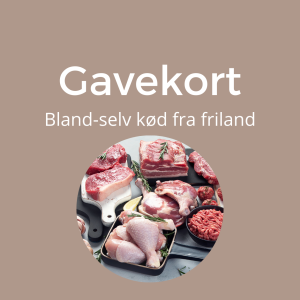 Gavekort - Frilandskød