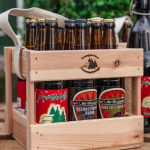 Gaveæske i træ (9 øl)