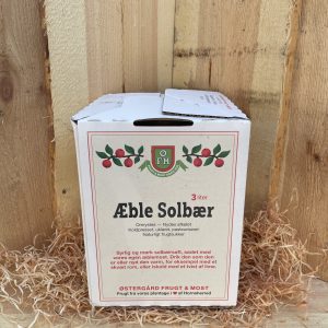 Æble- og Solbærmost i boks - 3L