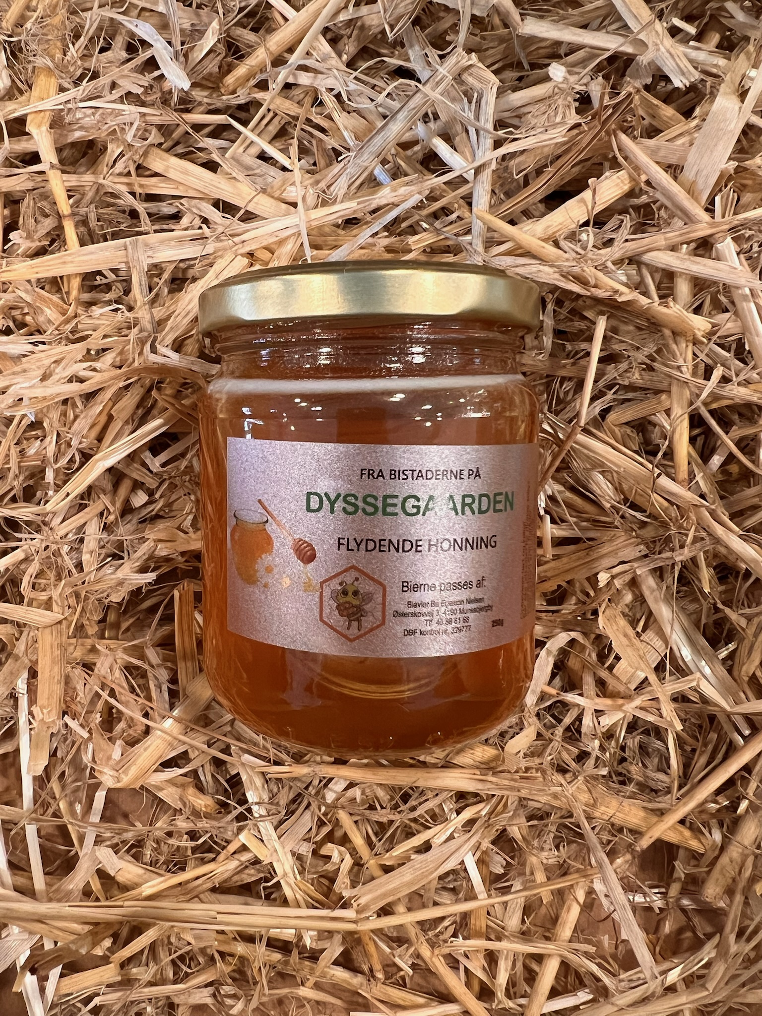 Dyssegaardens Honning – 3 glas i gavepose 🍯🎁 - Billede 3