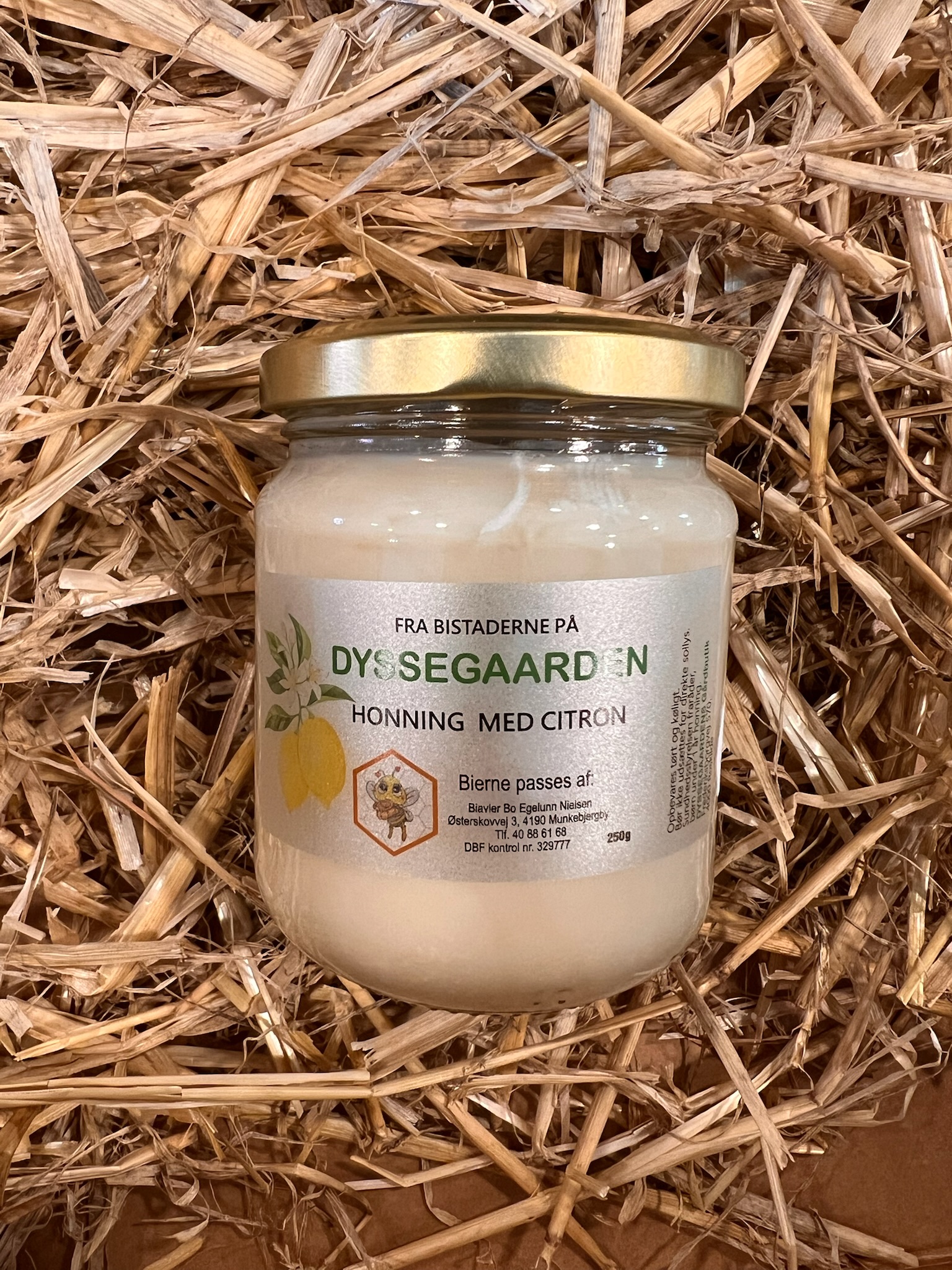 Dyssegaardens Honning – 3 glas i gavepose 🍯🎁 - Billede 4